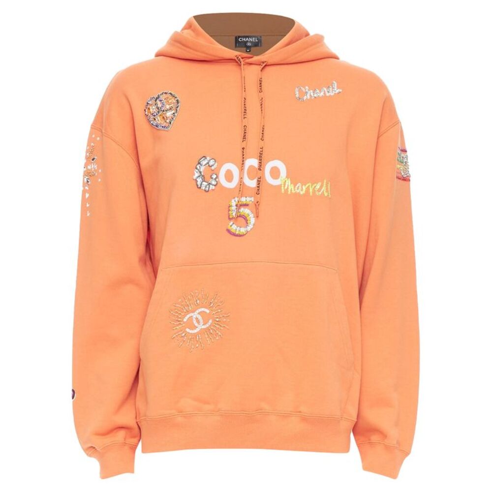 Chanel Crystal Embroidered Hoodie